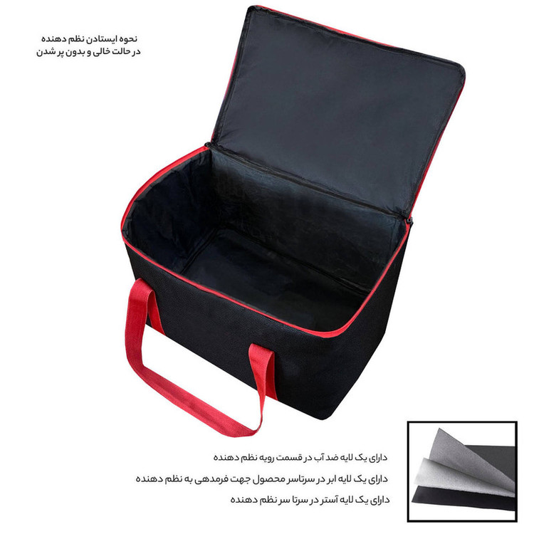 کیف پیک نیک دیمو مدل SPKDM50 به همراه ساک سفری