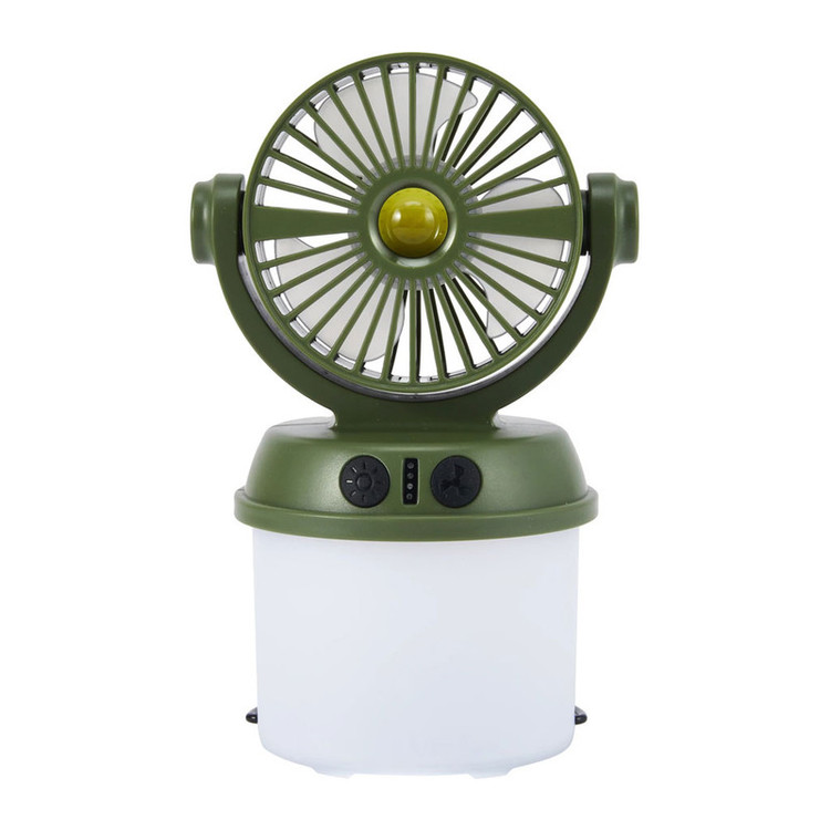 چراغ فانوسی شارژی مدل پنکه دار کد CH-F803
