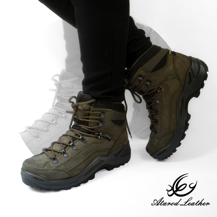 کفش کوهنوردی چرم عطارد مدل چرم طبیعی کد SHK05