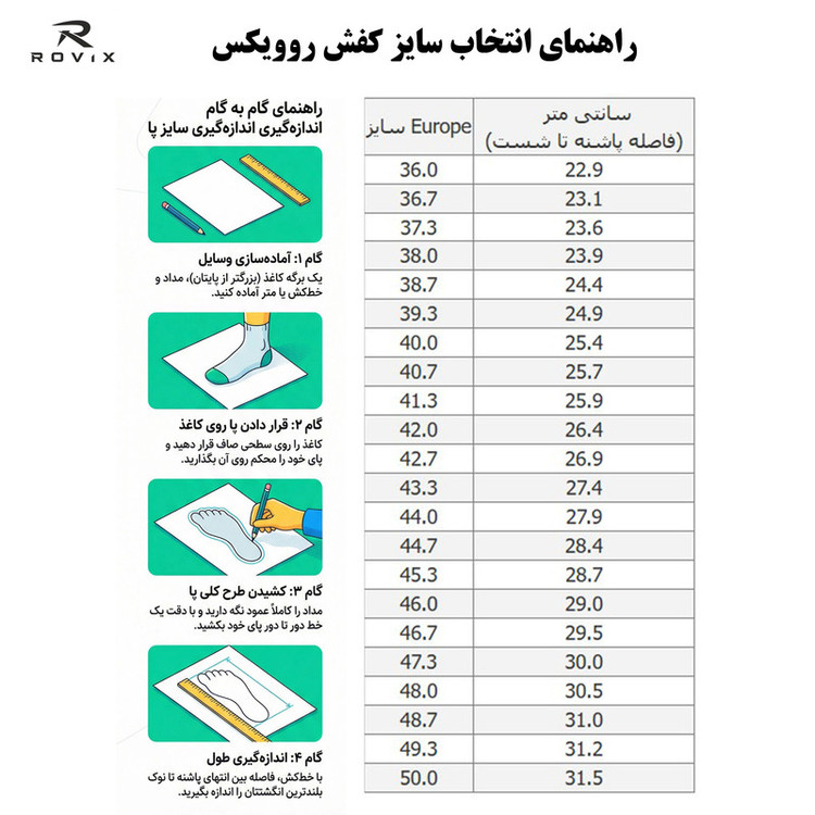 کفش پیاده روی مردانه روویکس مدل R1906