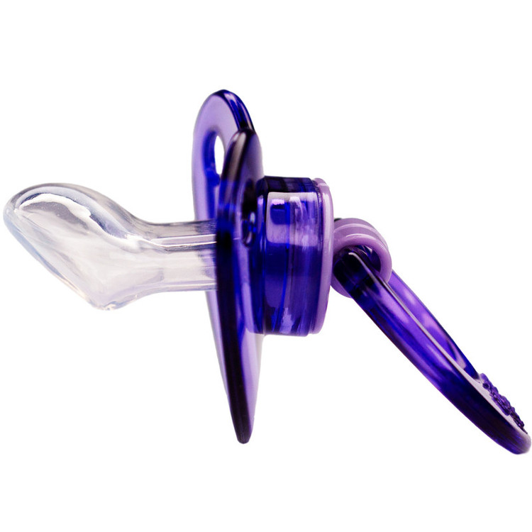 پستانک ارتودنسی وی کر مدل دسته دار fancy شفاف سایز +12 ماه کد p109