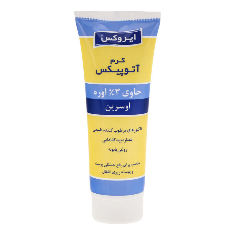 کرم نرم کننده کودک ایروکس مدل آتوپیکس حجم 75 میلی لیتر