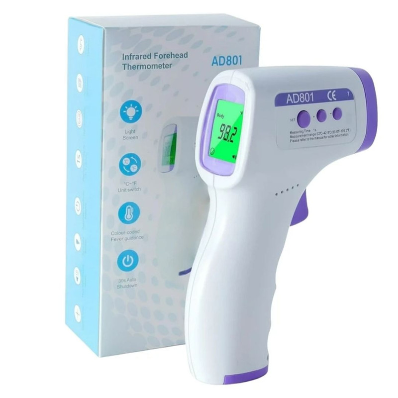 تبسنج و دماسنج کودک مدل AD801