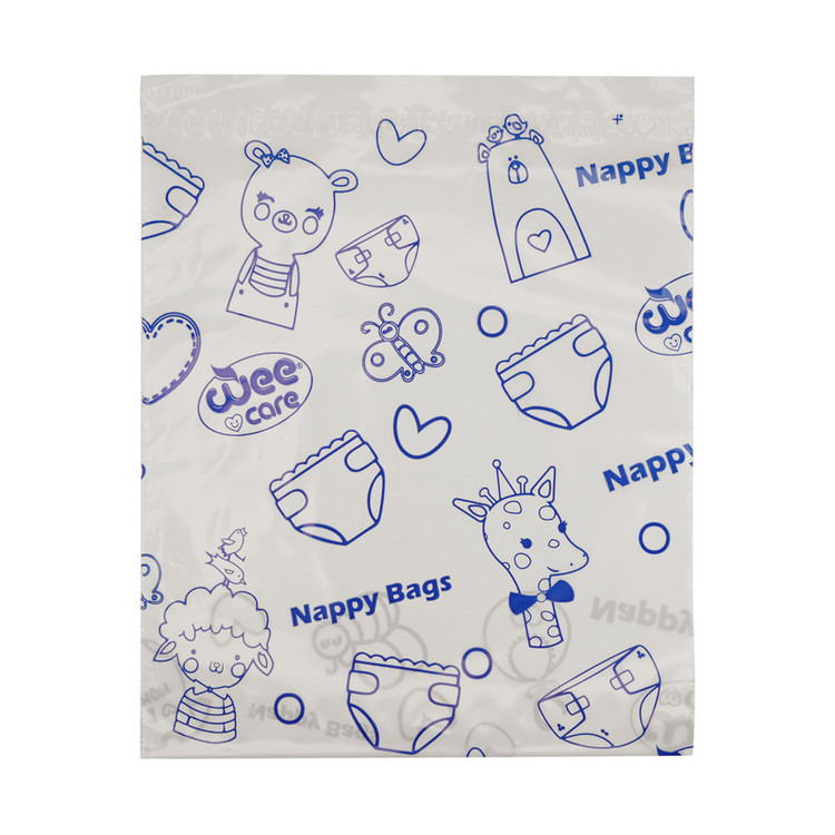 کیسه بهداشتی پوشک وی کر مدل Nappy Bags قوطی 3 بسته 24 عددی
