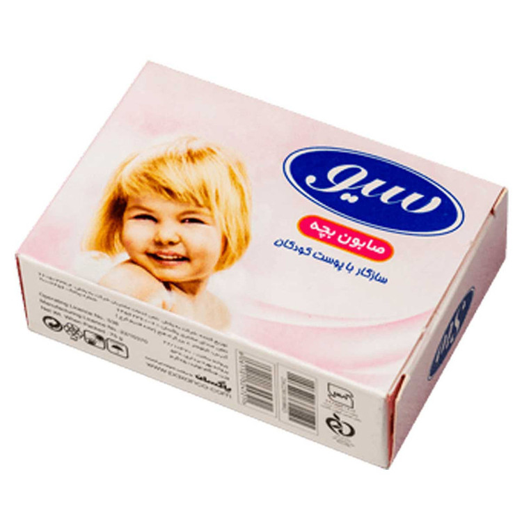 صابون بچه سیو مدل آنجل وزن 75 گرم بسته 2 عددی