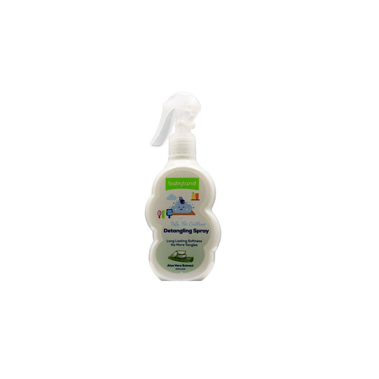 اسپری مو کودک بیبی لند مدل Detangling Spray حجم 200 میلی لیتر