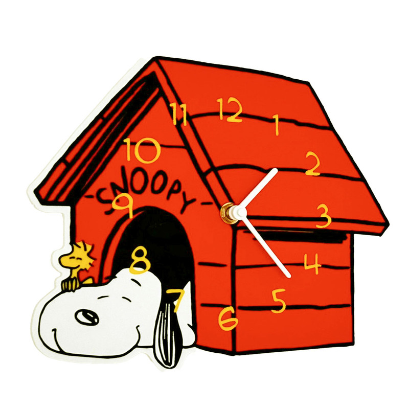 ساعت دیواری کودک مدل اسنوپی snoopy