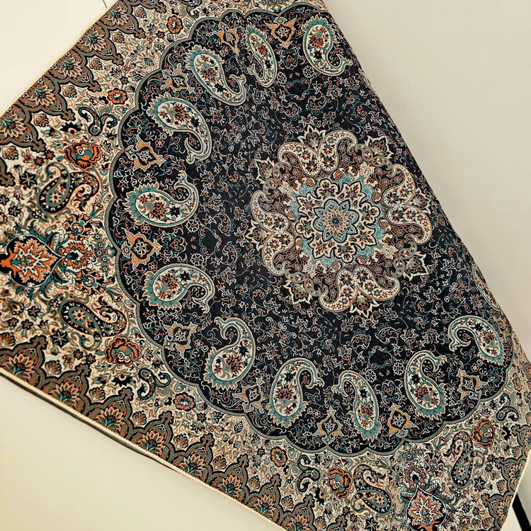 ست هدیه نگارستان نیلی مدل مس و ترمه کد gold24
