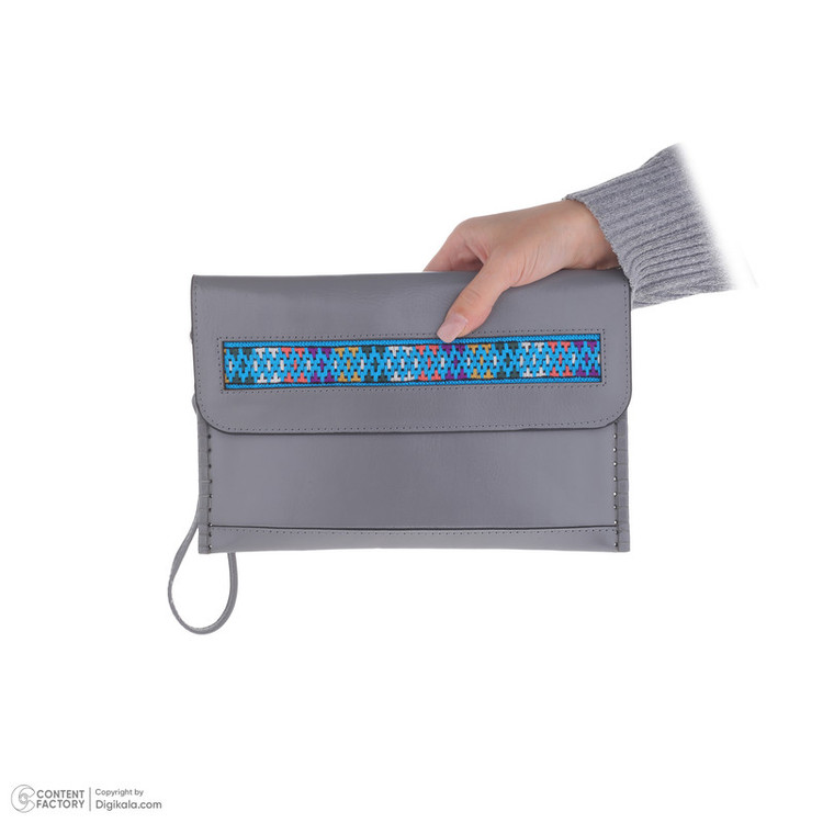 کیف دستی دست دوز بومی مدل سوزن دوزی کد 33